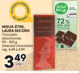 Brunet LAURA SECORD Chocolats sélectionnés offer