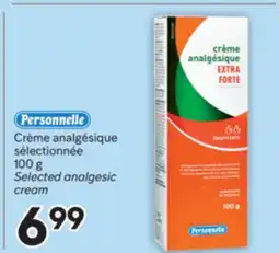 Brunet Crème analgésique sélectionnée Personelle offer