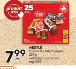 Brunet NESTLÉ Chocolats sélectionnés offer