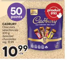 Brunet CADBURY Chocolats sélectionnés offer