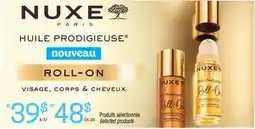 Uniprix NUXE PARIS Produits sélectionnés/ Selected products offer