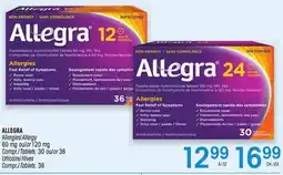 Uniprix ALLEGRA Allergies/Allergy, Urticaire/Hives offer