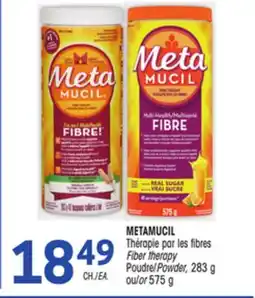 Uniprix METAMUCIL Thérapie par les fibres/ Fiber therapy offer