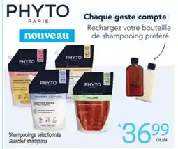 Uniprix PHYTO Shampooings sélectionnés/ Selected shampoos offer