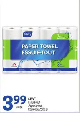 Uniprix SAVVY Essuie-tout/ Paper towels, Rouleaux/Rolls offer