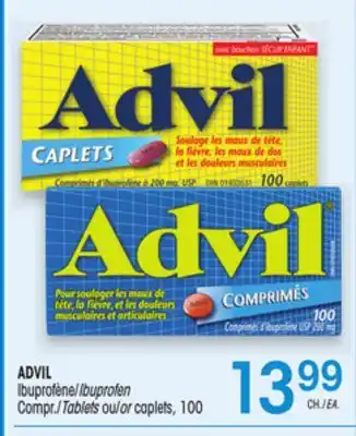 Uniprix ADVIL Ibuprofène/Ibuprofen offer