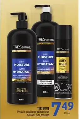 Uniprix TRESEMMÉ Produits capillaires sélectionnés/Selected hair products offer