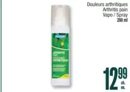 Jean Coutu Personnelle Arthritis pain Spray offer