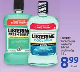 Uniprix LISTERINE Rince-bouches sélectionnés /Selected mouthwashes offer