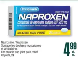 Jean Coutu PERSONNELLE Naproxen For muscle and joint pain relief offer