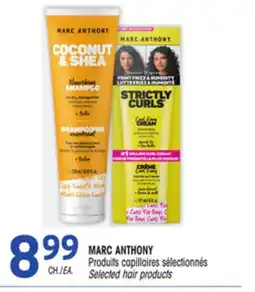 Uniprix MARC ANTHONY Produits capillaires sélectionnés/Selected hair products offer