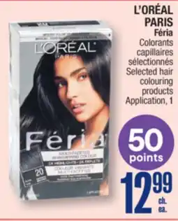Jean Coutu L'ORÉAL PARIS Féria Selected hair colouring products offer