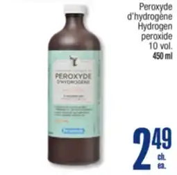 Jean Coutu PERSONNELLE Hydrogen peroxide 10 vol offer