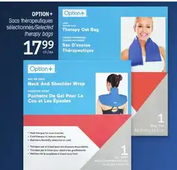 Uniprix OPTION+ Sacs thérapeutiques sélectionnés/Selected therapy bags offer