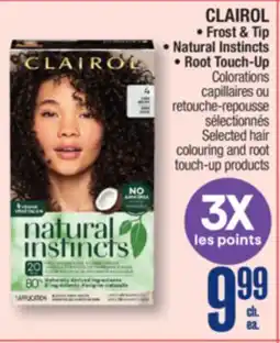 Jean Coutu CLAIROL Selected hair colouring and root touch-up products offer