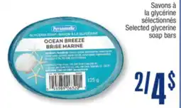 Jean Coutu PERSONNELLE Selected glycerine soap bars offer