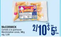 Jean Coutu McCORMICK Marshmallow cones offer