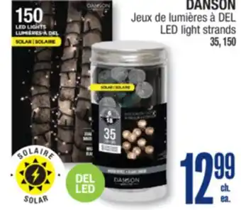 Jean Coutu DANSON LED light strands offer
