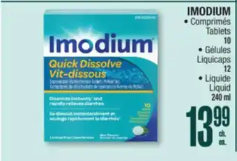 Jean Coutu IMODIUM offer