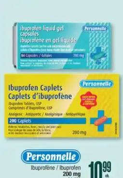 Jean Coutu PERSONNELLE Ibuprofen 200 mg offer