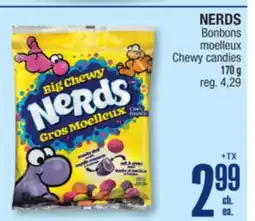 Jean Coutu NERDS Bonbons moelleux Chewy candies offer