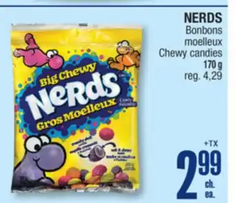 Jean Coutu NERDS Bonbons moelleux Chewy candies offer