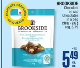 Jean Coutu BROOKSIDE Chocolates in a bag offer
