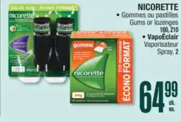 Jean Coutu NICORETTE offer