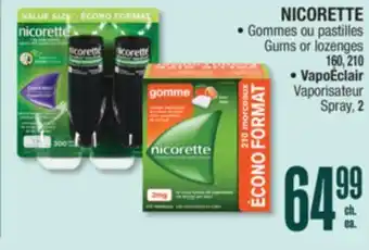 Jean Coutu NICORETTE offer