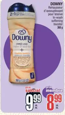 Jean Coutu DOWNY In-wash softening booster offer