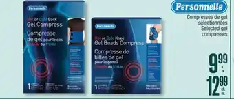 Jean Coutu PERSONNELLE Selected gel compresses offer