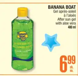 Jean Coutu BANANA BOAT After sun gel with aloe vera offer