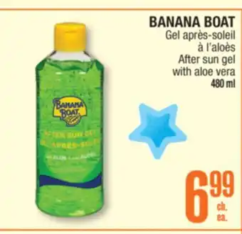 Jean Coutu BANANA BOAT After sun gel with aloe vera offer