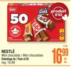 Jean Coutu NESTLÉ Mini chocolates offer