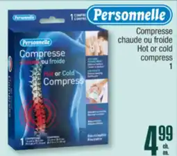 Jean Coutu PERSONNELLE Hot or cold compress offer