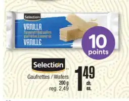 Jean Coutu SELECTION Wafers offer