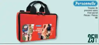 Jean Coutu PERSONNELLE First aid kit Pieces offer