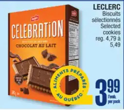 Jean Coutu LECLERC Selected cookies offer