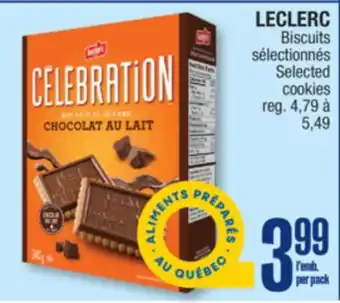 Jean Coutu LECLERC Selected cookies offer