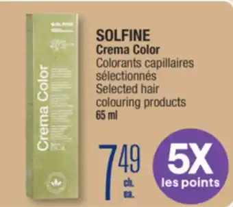 Jean Coutu SOLFINE Crema Color Colorants offer