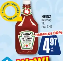 Jean Coutu HEINZ Ketchup offer