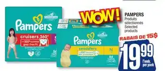 Jean Coutu PAMPERS Selected products offer