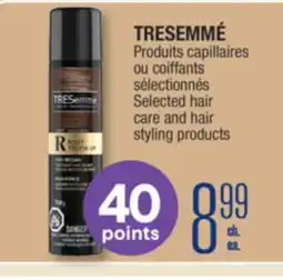 Jean Coutu Selected hair care and hair styling products offer
