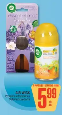 Jean Coutu AIR WICK Selected products offer