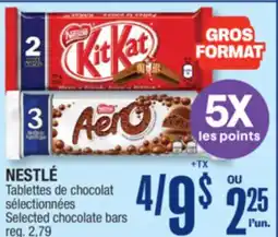 Jean Coutu NESTLÉ Selected chocolate bars offer