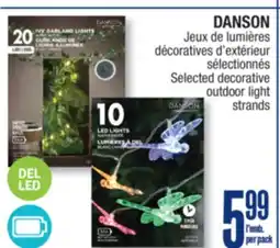 Jean Coutu DANSON Selected decorative outdoor light strands offer