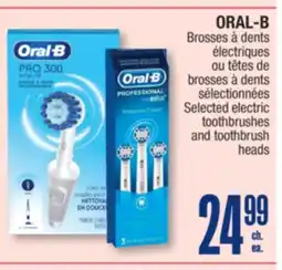 Jean Coutu ORAL-B Selected electric toothbrushes and toothbrush heads offer