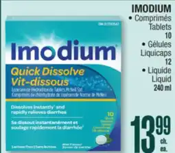 Jean Coutu IMODIUM Selected Products offer