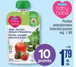 Jean Coutu PERSONNELLE Selected purees offer