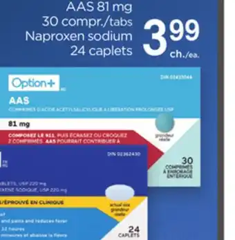 Proxim OPTION+ Naproxen sodium offer
